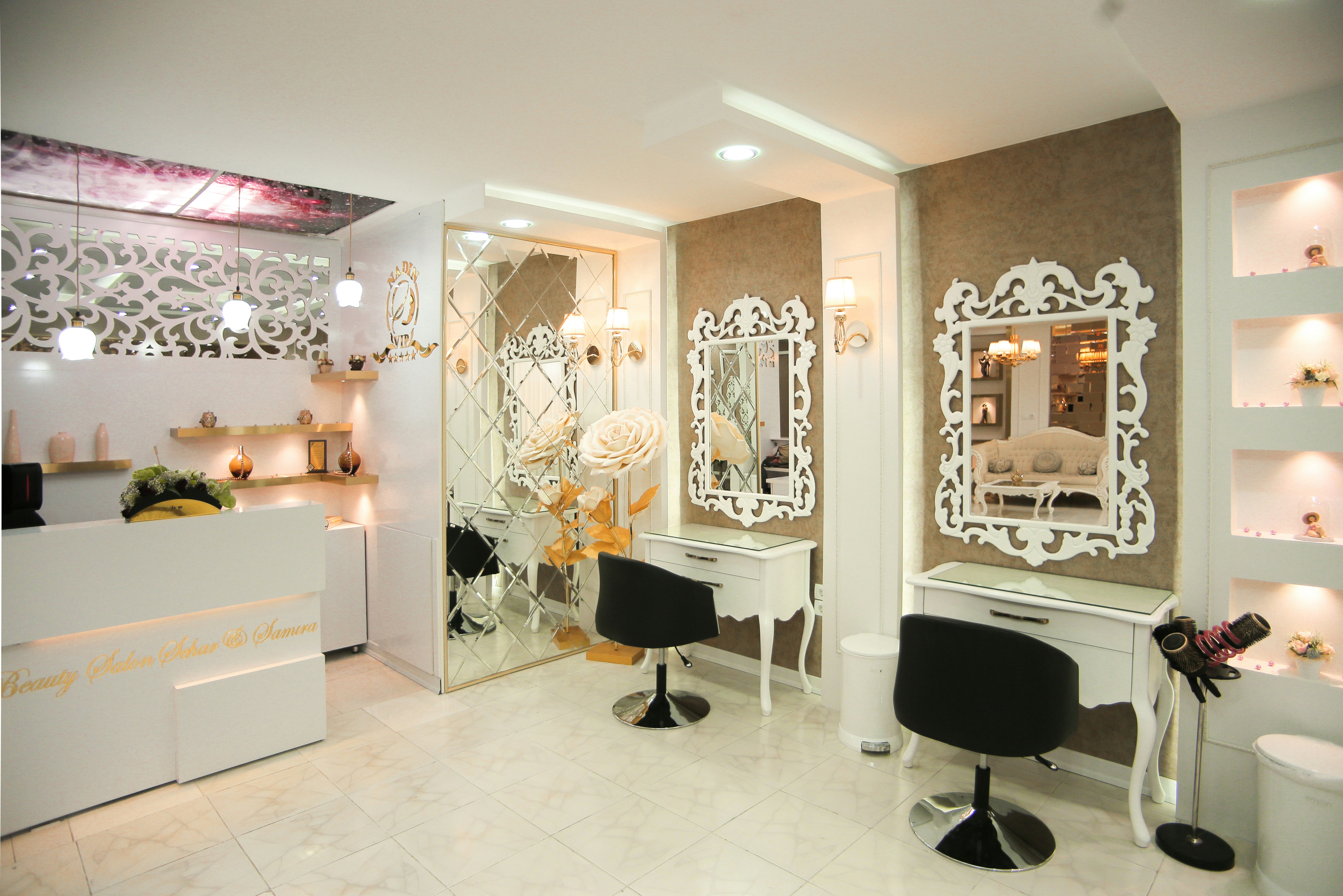 Lorukem beauty salon interior in Sydney