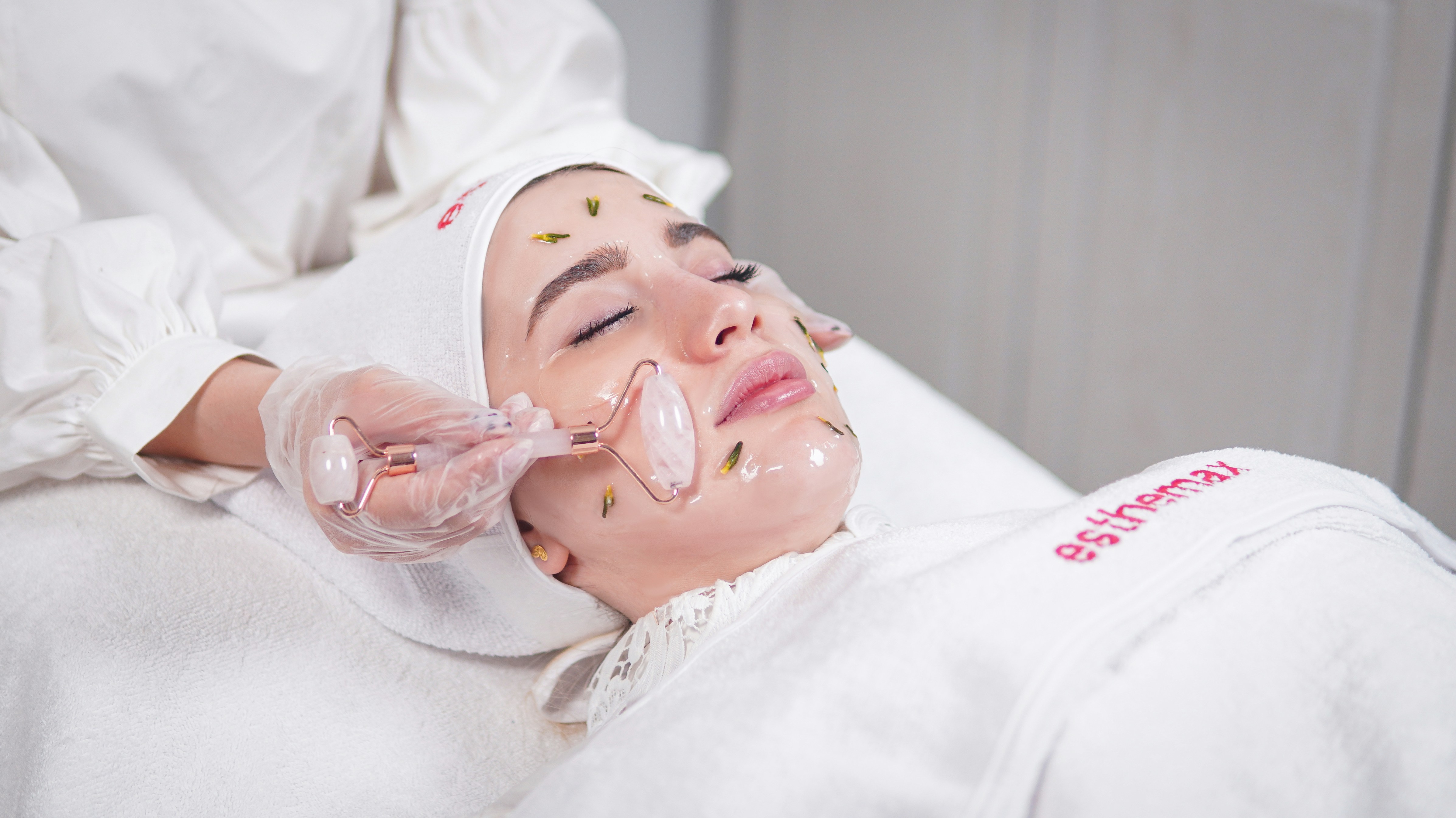 Signature facial treatment at Lorukem