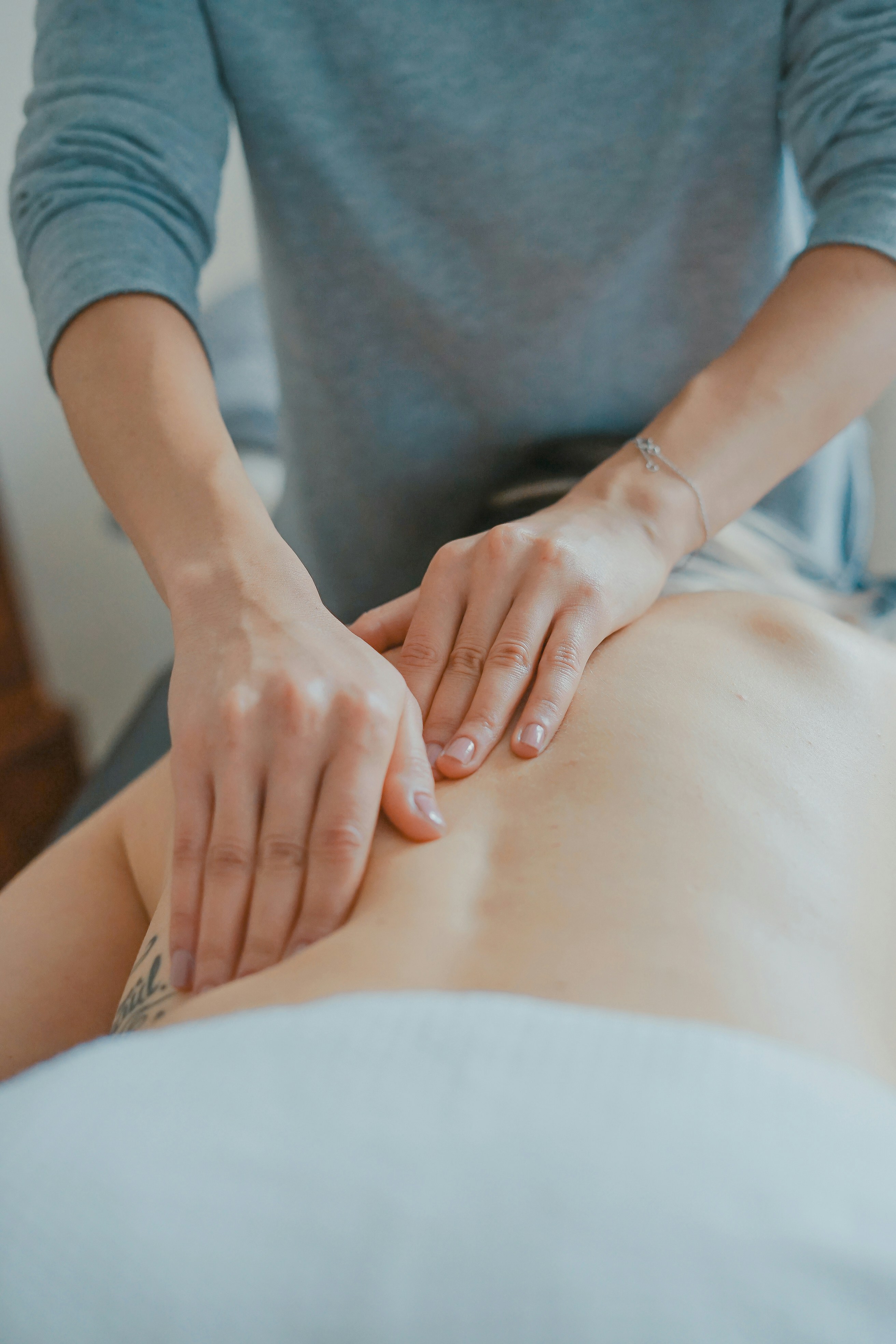 Relaxing massage therapy at Lorukem
